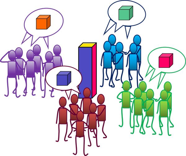 CAP - Perceptions et représentations - Perception d'une tour par 4 groupes Perceptions et représentations - Perception d'une tour par 4 groupes